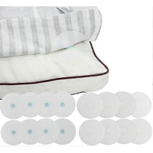 Comforter Clips (16 Pcs) - Corner Keeper Duvet Cover Snap for All Thickness Quilts And Duvets [xh]