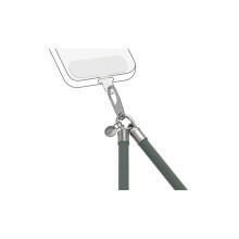 Bandoleira Universal - Case de Força - Kaki - Comprimento ajustável - Fixação reforçada - Suporta 12 kg
