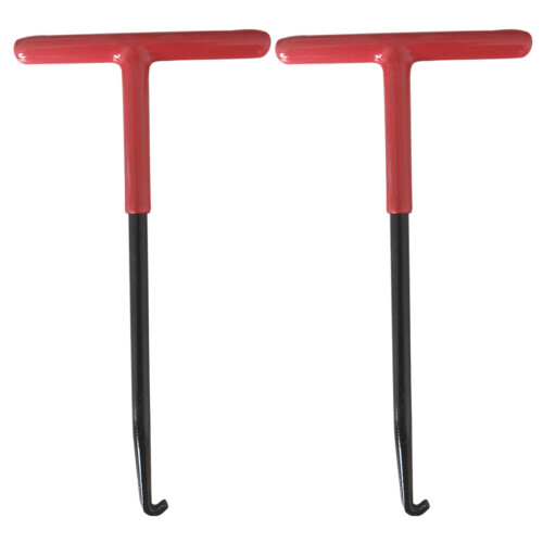 2X Exhaust Spring Hook Puller Tool T Handle Dirt Bike Mx Atv Motorcycle
