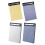 Adhesive Stick Note Thick Paper Notepads With Lines-lake blue 2