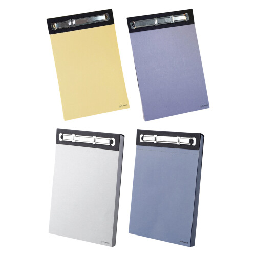 Adhesive Stick Note Thick Paper Notepads With Lines-lake blue 1
