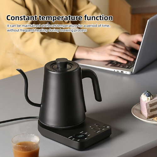 Gooseneck Electric Kettle 5 Temp Options 1L