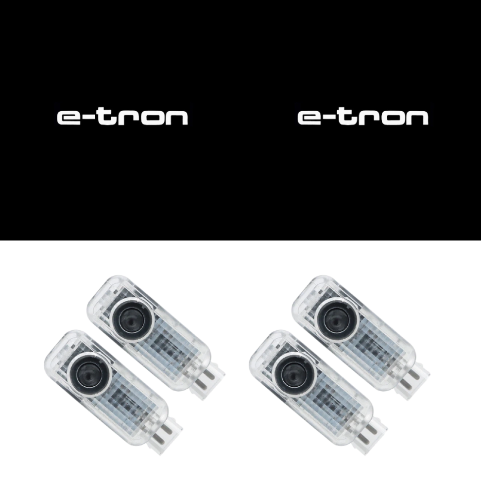 4-Pack Compatible Door Logo Projector Lights For A4l A5 A6l A7 A8l Q3 Q5 Q7, Welcome Puddle Lamps For Ambient Lighting 6083684376788