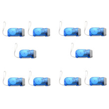 10X Torcia A Mano Torcia A LED Torcia Dinamo A  Torcia A LED di Emergenza Dinamo A Casa Torcia Lampada A Mano Autoportante Luce