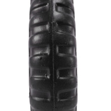 6 Stueck 13.5 x 2.5 cm Einkaufen Handwagen Rad - Schwarz