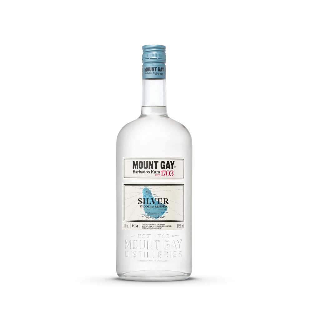 Barbados Rum, 37.5% Abv, 70Cl Silver Mount Gay