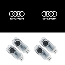 4er-Set kompatible Türprojektor-Leuchten für Audi A4L A5 A6L A7 A8L Q3 Q5 Q7, Willkommens- und Ambientebeleuchtung
