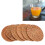 Natural Rattan Coasters Set 6 with Storage Holder 11
