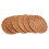 Natural Rattan Coasters Set 6 with Storage Holder 17