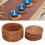 Natural Rattan Coasters Set 6 with Storage Holder 19
