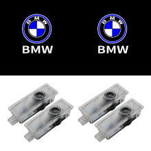 4 kpl yhteensopivat auton ovivalot BMW-logolla 1–7-sarjaan, X1–X7-sarjaan ja M-sarjaan, tervetulovalo ja tunnelmavalo