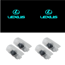 4 kappaleen tervetulovalosarja oviin, yhteensopiva ES-, IS-, LS-, GS-, LX-, RX- ja GX-malleihin, tyylikäs LED-valaistus autoon