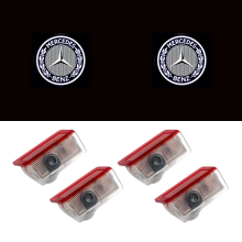 4er-Set LED-Einstiegsleuchten mit Affalterbach-Wappen, kabellose Willkommenstürprojektoren, hochauflösende Schattenbild-Lampen zur Nachrüstung