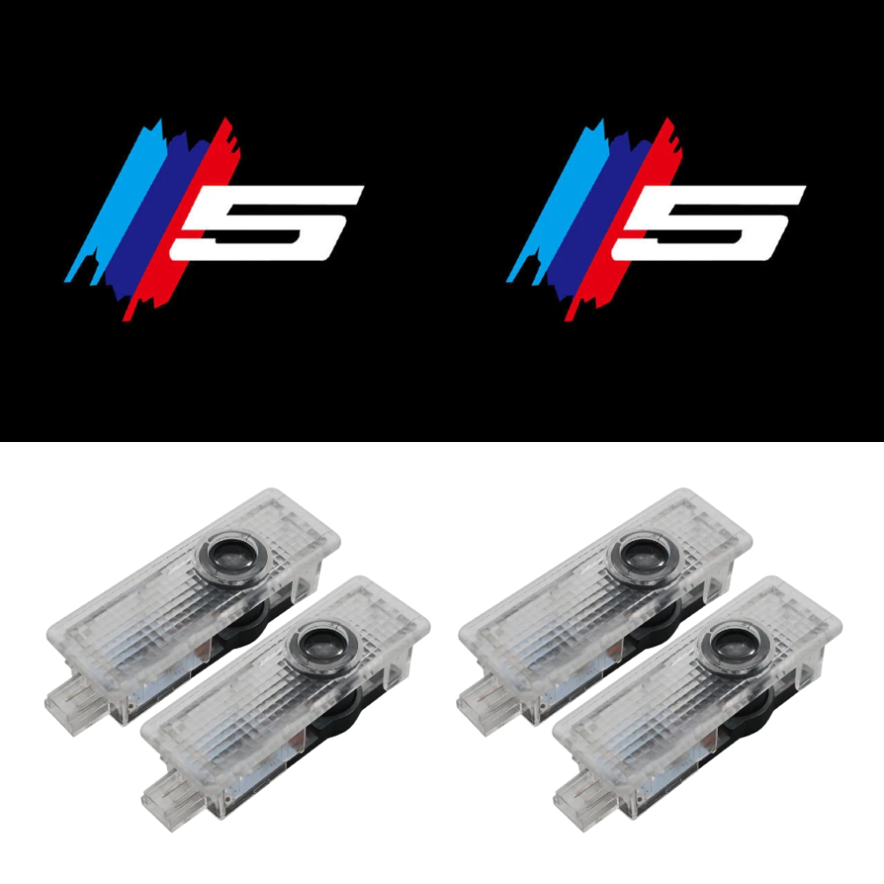 4 Pack Bmw Logo Projector Lights For 1 To 7 Series X1 To X7 Series And M Series Door Welcome And Ambient Lighting 6083684377389
