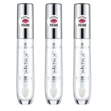 essence | 3-Pack Extreme Shine Volume Lip Gloss | High Shine, Non-Sticky, Long Lasting Transparent Lip Gloss |Vegan & Cruelty Free (01 |Crystal Clear)