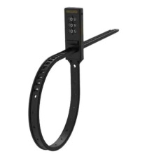 Kabelslot - ONGUARD - Zip Lock 8078 - Verpakking van 2 - 56 cm - 3-cijferige combinatie