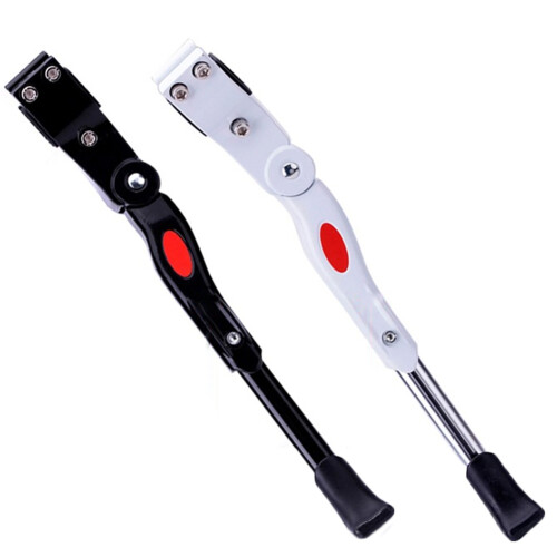 Black Aluminium Bike Kickstand Adjustable
