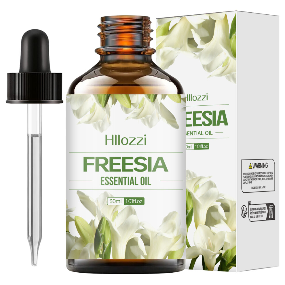 (Freesia, 30ml) Freesia essential oil has a fresh aroma and is gentle without irritation. It is suitable for aromatherapy and making DIY candles