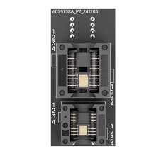 4In1 Pitch BIOS Programmer Socket SOP8 WSON8 QDFN8 Adapter 8-Pin EEPROM Flash Burner for Laptop Motherboard Repair Tool