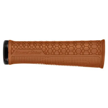 Punhos de bicicleta - Lizard Skins - Gradient - Lock-On (anel) - Ergonômicos amortecedores - 136 mm - Marrom