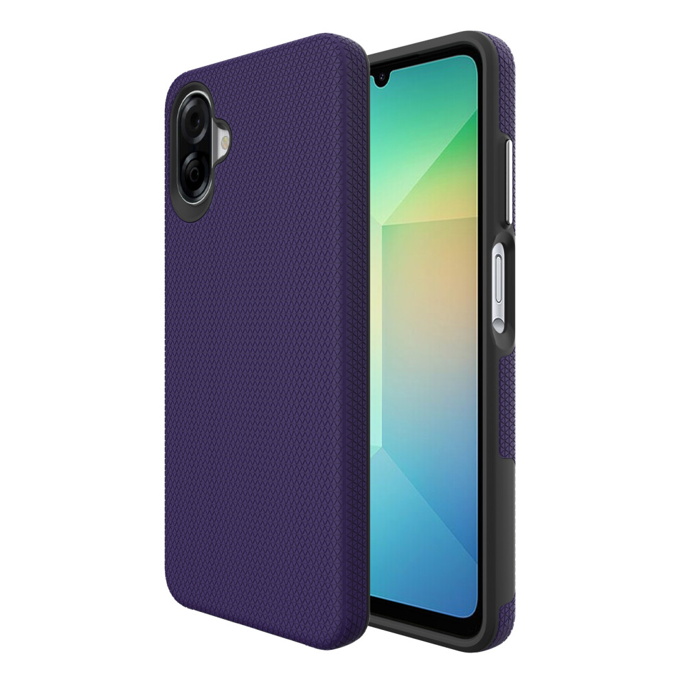 (Purple) Magnetic Case For Samsung Galaxy A07 4G / A06 4G / A06 5G Shockproof Tpu + Pc Phone Cover Purple 6914297735177