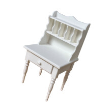 Meubles échelle 1:12, modèle de maison, décoration de-Blanc