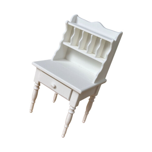 Meubles échelle 1:12, modèle de maison, décoration de-Blanc