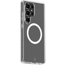 MagSafe Hoes - FORCE CASE - Samsung Galaxy S25 Ultra - Schokbestendig 4m - Transparant - Elegant