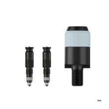 Kit di conversione valvola - SCHWALBE - Adattatore testa di pompa - Nero - Unisex - Bicicletta da strada