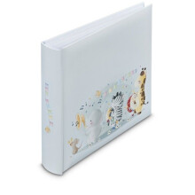 Album photo mémo - Animals - 200 photos - 10 x 15 cm - Couleur bleue