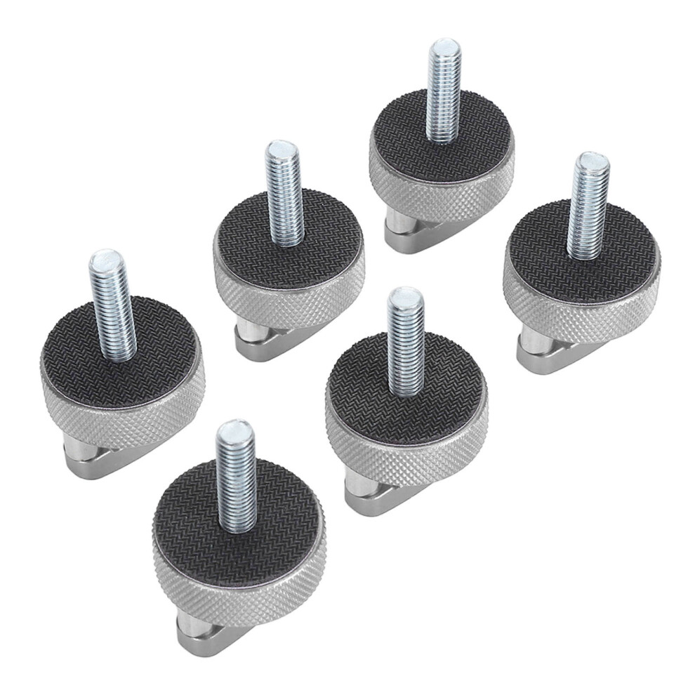 Thumb Screws 6Pc For Jeep Hardtop Silver 7055741236235