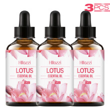 (Lotus 3pcs, 30ml) Lotus Essential Oil - Moisturizing, Hydrating Deep Treatment Oil for Face, Body, Nails, Hair and Eyelashes, Formaldehyde Free.