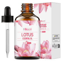 (Lotus, 30ml) Lotus Essential Oil - Moisturizing, Hydrating Deep Treatment Oil for Face, Body, Nails, Hair and Eyelashes, Formaldehyde Free.