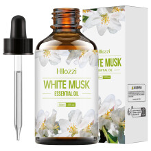 (White Musk, 30ml) White Musk Essential Oil,for diffuser aromatherapy, body massage, facial skin care, car fragrance, great for perfume DIY.