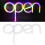Handmade Neon Open Sign 13.8in 3