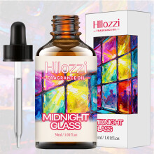MIDNIGHT GLASS FRAGRANCE OIL: For aromatherapy, diffusing, fargrance and candle Scented Candle.