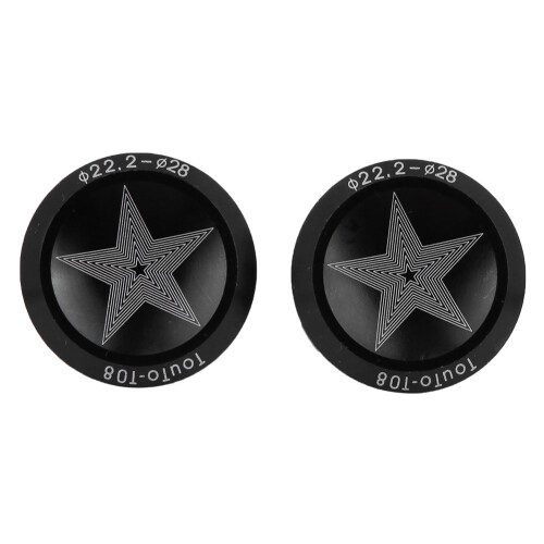 Bicycle Handlebar Grip End Caps Set