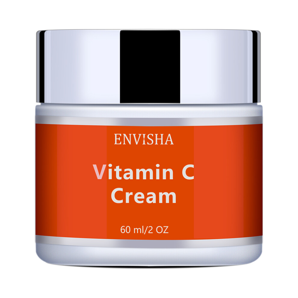 (Vitamin C) ENVISHA Face Cream Multi Peptide Collagen Skin Care Anti-Wrinkle Aging Moisturizing Shrink Pores Whitening Smooth Beauty Health