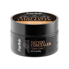 (Tattoo Concealer) Tattoo concealer, available in dark and light shades, suitable for all skin types, and non-sticky.