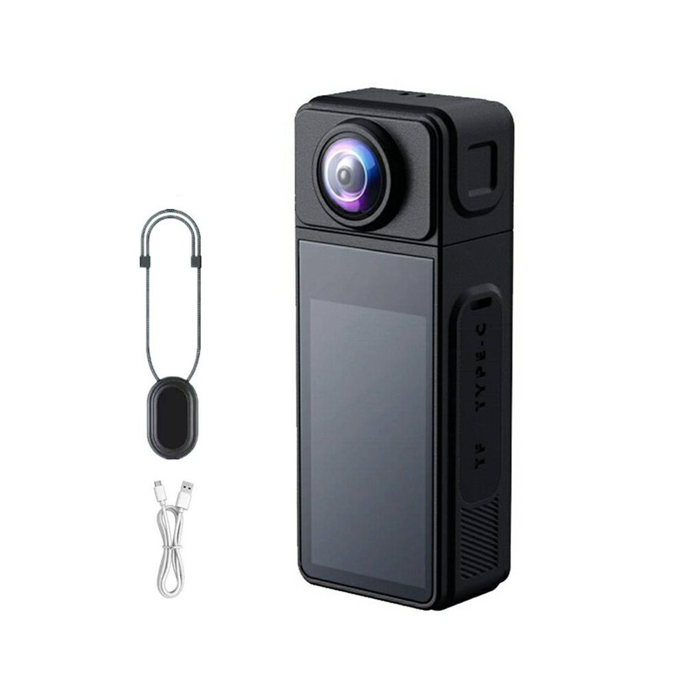 1080Hd Action Camera 1.97" Display 270 Rotatable Lens Wifi Sports Action Cam Wearable Vlog Recorder Thumb Action Camera 4711498991263