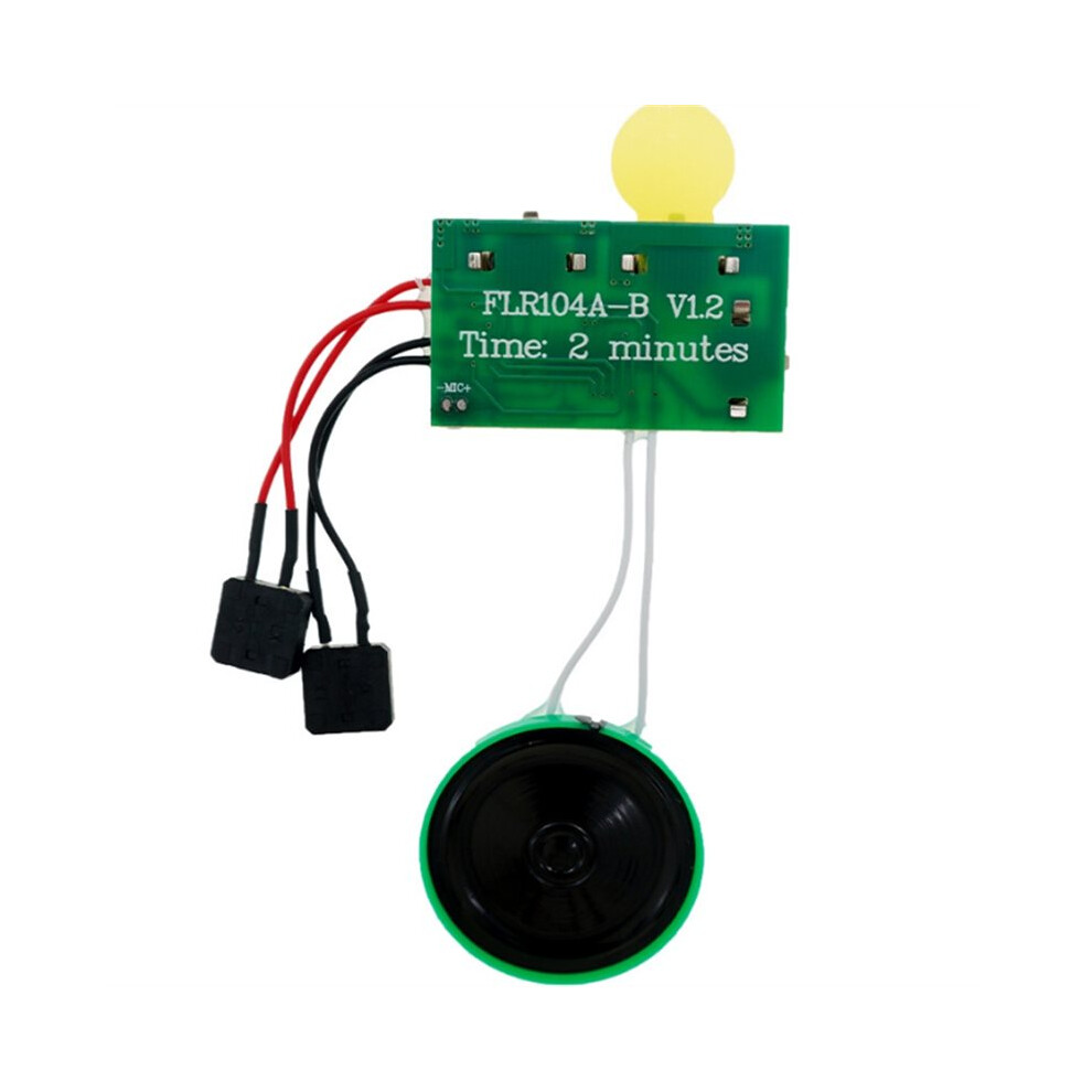 Diy Greeting Card Voice Recording Module With 120 Second Recordable Button Interactive Sound Playback 4712560038435