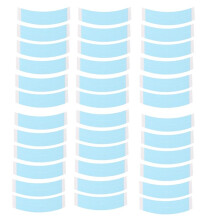 36Pc/Bag Super Strong Duo-Tac Wig Double Tape Slitting Sided Adhesive Extension Hair Strips for Toupees/Lace Wig