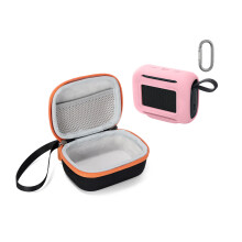 Outdoor-taugliche Silikonhülle und EVA-Halterung für den-Rosa
