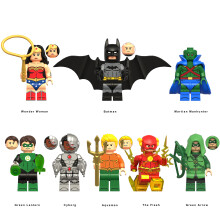 8PCS DC Cyborg Aquaman Series Figures Bricks Fit Lego UK Priority Delivery