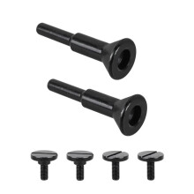 Adattatore per Mandrino di Montaggio per Disco da Taglio da 1/4" per Smerigliatrice Diritta Milwau-Kee, Adatto per Dischi da 1/4", Confezione da 2