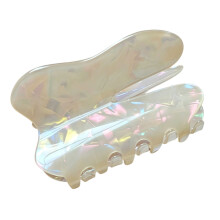 Unique Teeth Design Hair Claw Hold Acrylic Hair-PVC007709 A