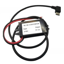 Convertitore Buck CC da 8-90 V A 5 V 5 A 25 W con Tipo C e Micro-USB per Una Ricarica Efficiente