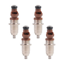 MR560553 4Pcs Fuel Injector Nozzle for Pajero IO H67W H77W 4G93 4G94 Pajero Pinin 2.0L E7T05072