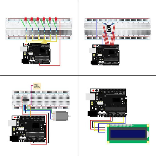 Super  Learning Kit for  R3 Development Board Super  Kit RFID Upgrade Kit Tutorial Learning Kit 2
