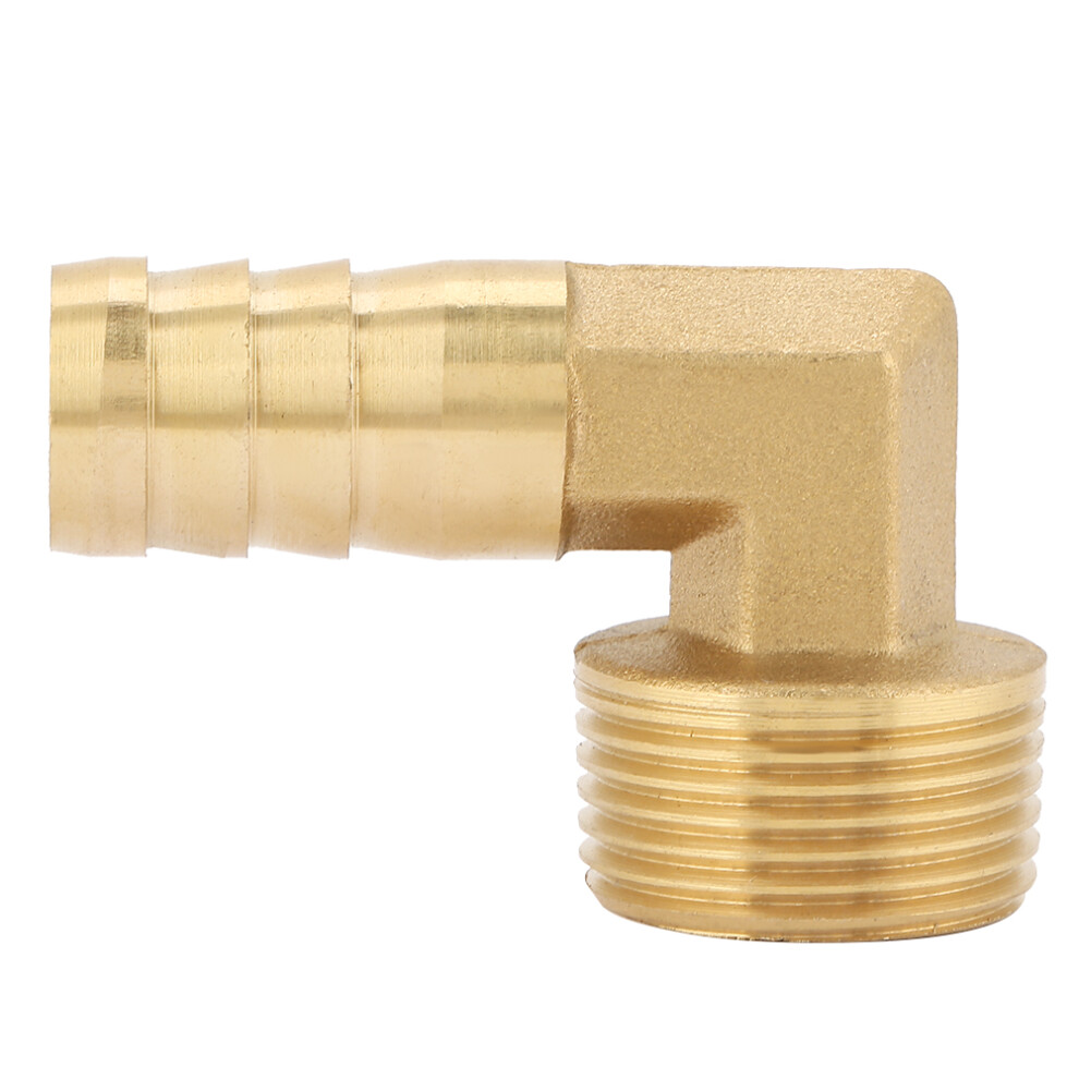 3/4" Male Thread Brass Barbed Elbow